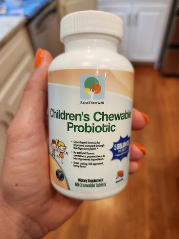 Raise Them Well Great Tasting Chewable Kids Vitamins - Multivitamin for Kids with All-Natural Colors, Flavors, and Sweeteners Includes Free Kids Vitamin PDF in Saudi Arabia