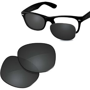 100% Precise-Fit Replacement Sunglass Lenses for RayBan Wayfarer RB2132 52mm