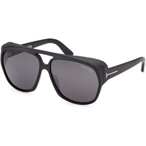 Tom Ford JAYDEN FT 1103 Matte Black/Smoke 61/13/145 men Sunglasses