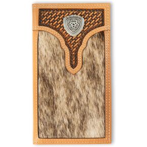 ARIAT HAIR HAIR SCAREDWEAVE Rodeo Wallet ، Natural