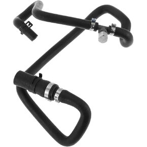 1 Pc Radiator Hose for Land Rover Range Rover Sport V8 4.4L 2006-2009 Engine Cooling Thermostat Hose No.LR006158 Black Rubber