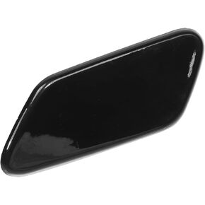Front Left Bumper Headlight Washer Nozzle Cover Cap No.86636FL050M2 Bumper Trim Nozzle Cover for Subaru XV Crosstrek 2018-2020 Black Plastic 1 Pc