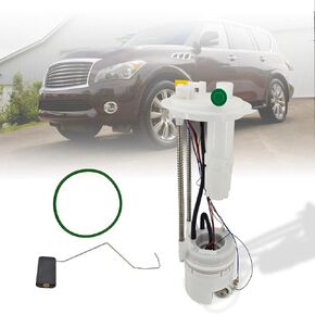 SP4143M Electric Fuel Pump Module Assembly w/Sending Unit Compatible with Infiniti QX56 2011-2013，QX80 2014-2016 5.6L V8 GAS，170401LA0A 170401LA0B FG1645