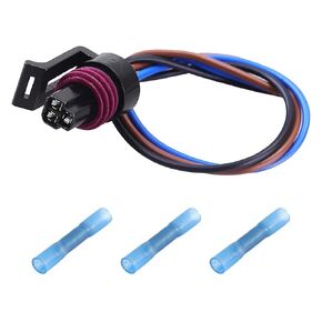 904222 ICP EBP Connector Harness Pigtain ، 5C3Z12224A Control Control Control Consult Connector Tirlication متوافق مع Ford F250 F350 F550 Super Duty 6.0L 7.3L Diesel Powerstroke