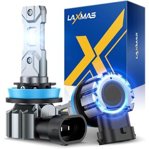 H8/H9 Bulb 28،000 LM LIGHT H11 Light ، مصابيح H8 مع رؤية قيادة أوسع ، 6500 كيل