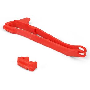 Red Chain Guide Cover Protector Compatible with Honda CRF150F 2003 2004 2005 CRF230F 2003 2004 2005 2006 2007-2014 2015 2016 2017 2018 2019 See Fitment