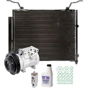 A/C Kit W/AC ضاغط المكثفات Drier التوسع صمام Pag Oil & O-Ring أختام ل Honda Pilot 2005 2006 2007 2008-Buyautoparts 60-82508R6 New