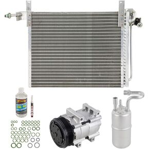 A/C Kit w/AC Compressor Condenser Drier For 1994 Ford Ranger V6 Mazda B3000 B4000 w/Factory R134a AC - BuyAutoParts 60-82642CK New