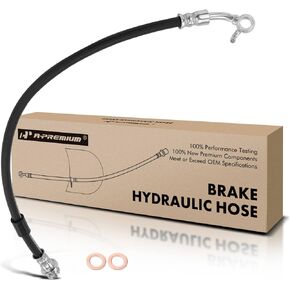 A-Premium Rear Passenger Brake Hydraulic Hose Compatible with Ford and Lincoln Models - Edge 2011-2014, MKX 2011-2015 - Replace# BT4Z2282A