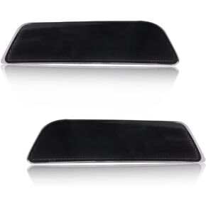 Rear Bumper Reflector Compatible with JE-EP Cherokee 2019-2020, [DOT] [Waterproof] Rear Bumper Reflector Housing [No Bulbs], Replace OEM #68275962AC, 1 Pair, Red Lens