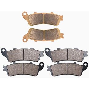 AHL Front & Rear Brake Pads Set for Honda GL1800 Goldwing (All models) 2001-2013