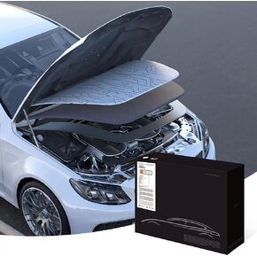 Car Sound Deadening Mat - Heat Insulation & Noise Reduction Hood Liner, Lightweight & Durable, Easy to Install, Compatible with Most Vehicles