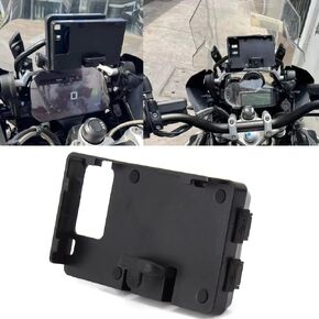 WWB for BMW R1200GS Mobile Phone Navigation Bracket ADV F700 800GS CRF1000L Africa Twin for Honda Motorcycle USB Charging 12MM Mount