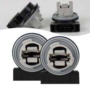 مقبس ضوء جانبي للوقوف الأمامية ، من أجل JE-EP Wrangler TJ 1998-2006 & Cherokee XJ 1999-2001 & Dodge Durango 1999-2000 & Dakota 1997-2001 Signal Bulb Plug 3 Pins