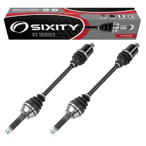 2 pc Sixity XT Rear Left Right Axles compatible with Polaris Ranger 4x4 500 EFI 800 Crew EPS LE HD XP 2010-2014