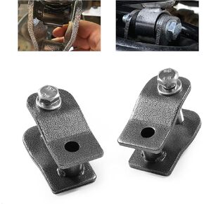 Steel Front Shock Extension High-Strength Raise Suspension Fit for 2005-2019 F250 F350 4WD