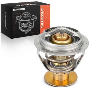 A -Premium Engine Soodant Thermostat متوافق مع Ford ، Mazda ، Lincoln ، Jaguar ، Mercury - Escape ، Fusion ، Mustang ، Taurus ، Continental ، Tribute ، Mariner ، Milan ، S -Type ، XF - 3.0L 4.6L
