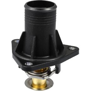 X AUTOHAUX C2S11278 Engine Coolant Thermostat Housing Assembly for Jaguar X-Type 2002-2008 9473185 448180 1601-317752 9631-180