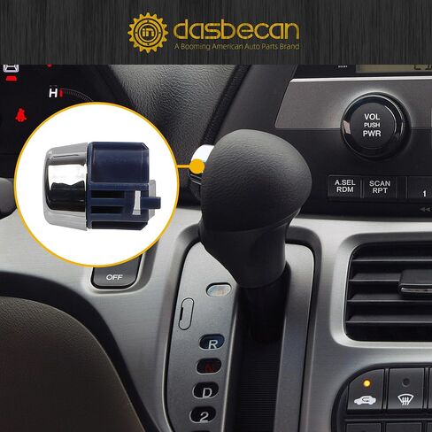Dasbecan Transmission Shift Lever Push Knob with Spring Compatible with Honda Odyssey EX EX-L LX Touring 3.5L 2005-2010 Replaces 54132-SHJ-A01 in Saudi Arabia