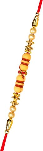 مجموعة من 12 Rakhi للأخ Hai Bhaiya Bhatija Bhabhi Raksha Bandhan Gift Rakhi Thread with Getting Card Gift Pack in Kuwait