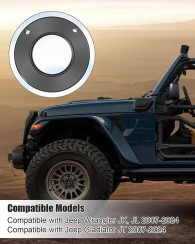 1" Front Coil Spring Spacer Set，Leveling Kit Compatible with Jeep Wrangler Gladiator JK JL JT 2007-2024 in Saudi Arabia
