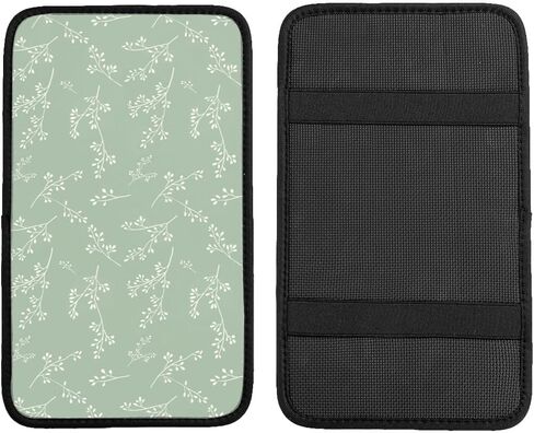 Sage Green Green Auto Center Cover Cover Cover Care Carrest Armrest Cover Cover Coushion Universal لمعظم إكسسوارات سيارة سيارات الدفع الرباعي للسيارات الدفع الرباعي ديكور in Saudi Arabia
