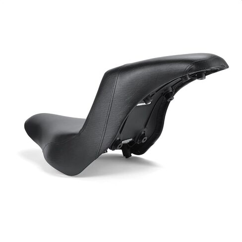 Motorcycle Two-up Seat, Driver+Passenger Seat Cushion, Stepped Type Fit for Harley Softail Low Rider FXLR FXLRS FXLRST 2018-2023 (Seat Black) in Saudi Arabia
