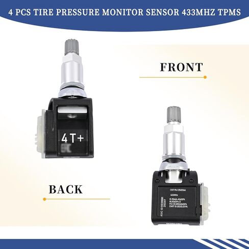 GetFarway 4 PCS Tyre Pressure Monitor Sensor 433MHz TPMS 13545366 FIT for GMC CHEVROLET CADILLAC SIERRA SILDADAD SUBRUBAN TAHOE YUKON ESCALADE 2019-2025 86803857 84338125 85110397 in Saudi Arabia
