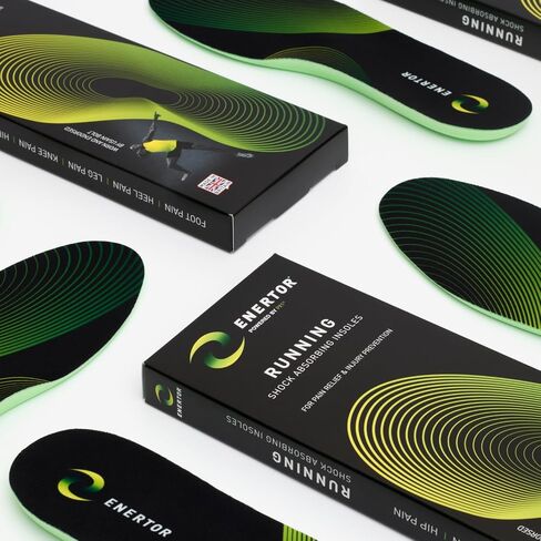 PX1 Running Insoles - Sports & Running - Full Length Orthotics, Shock Absorbing Technology - Foot & Heel Pain Relief - for Plantar Fasciitis, Achilles Tendonitis, Arch Support in Kuwait