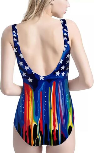 Women's One Piece Swimsuit Tummy Control Push Up Bathing Suit Scoop Neck Slimming Swimwear Ballet Dance Leotard in Kuwait