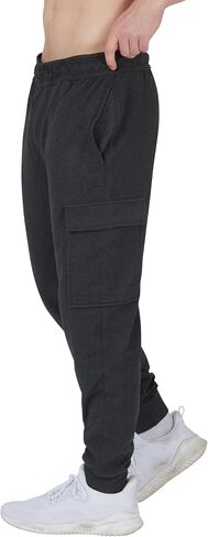 90 Degree By Reflex Mens Ultra Melange Fleece in Flight Jogger in Saudi Arabia