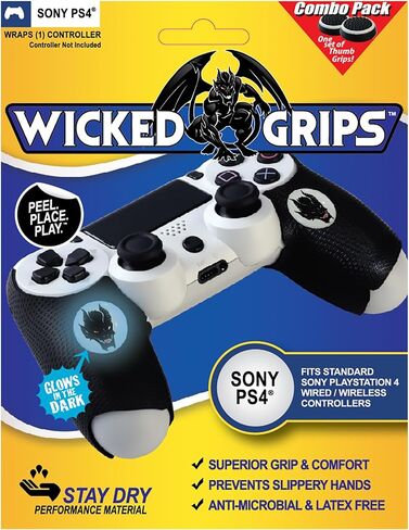 Wicked-Grips High Performance Controller Grips for PlayStation 4 - Thumb Grips Combo) in Saudi Arabia