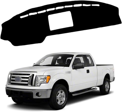 XITER Polyester Dashboard Cover Mat Carpet Dash Nonslip Sun Shade Mat Compatible For Ford 2005-2009 Mustang. in Saudi Arabia