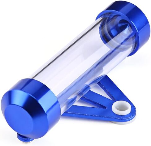 Universal Motorcycle Motorbike Secure Tax Disc Tube, Cylindrical Holder Frame Waterproof Aluminium Motorcycle Tax Holder Trailer Registration Holder Accessories(Red) in Kuwait