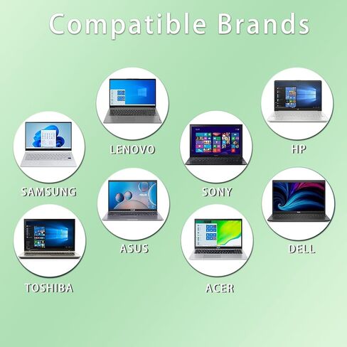 محول تيار متردد عالمي 90 واط لشاحن الكمبيوتر المحمول Dell HP Acer Asus Lenovo IBM Toshiba Samsung Sony Fujitsu Gateway Notebook Ultrabook Chromebook سلك إمداد الطاقة مع 16 نصيحة in Kuwait