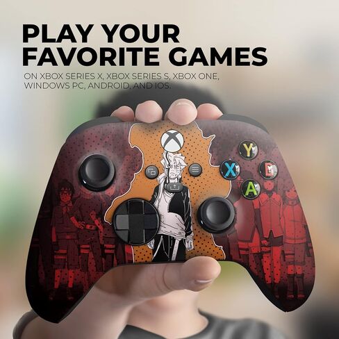 Original X-box Wireless Controller Special Edition Customized by DreamController Compatible with X-box One S/X, X-box Series X/S & Windows 10 Made with Advanced HydroDip Print Technology(Not Just a Skin) in Kuwait