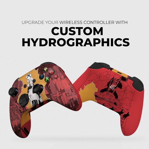 Original X-box Wireless Controller Special Edition Customized by DreamController Compatible with X-box One S/X, X-box Series X/S & Windows 10 Made with Advanced HydroDip Print Technology(Not Just a Skin) in Kuwait