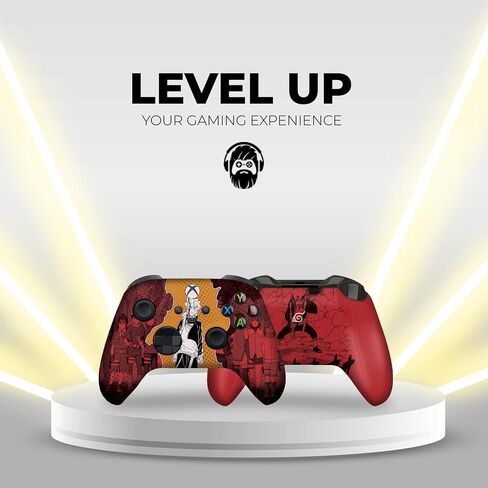 Original X-box Wireless Controller Special Edition Customized by DreamController Compatible with X-box One S/X, X-box Series X/S & Windows 10 Made with Advanced HydroDip Print Technology(Not Just a Skin) in Kuwait