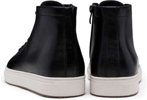 Jousen Men's Casual Shoes High Top Premium Leather Fashion Sneakers Dress Boots for Men in Saudi Arabia