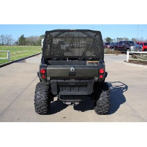 شاشة الغبار الخلفي الأسود لسنوات 2020 و Canam Commander UTV