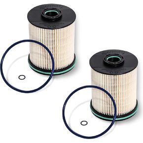 TP1015 Fuel Filter for ACDelco Diesel Fuel Filter Compatible with Duramax Fuel Filter 6.6 Duramax Diesel, Replace 23304096 22937279 23456595 Fuel Filter With Seals, 2 Pack