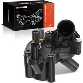 A-Premium Engine Toolant Thermostat Housing Assembly متوافق مع Ford Explorer 1997-2001 Ranger Explorer Sport Trac 2001 Mercury Mountaineer V6 4.0L