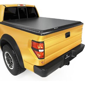 YITAMOTOR Soft Roll Up Truck Bed Tonneau Cover Compatible with 2009-2014 Ford F-150 5.5 ft Bed