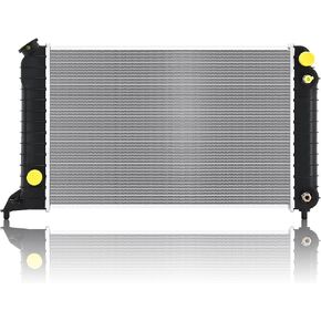 Aluminum Core Radiator CU1531 Replacement compat for Chevy S10 for GMC Sonoma for Hombre 2.2L 1994-2003, 1531 52477685 52452545 8151205480 GM3010246