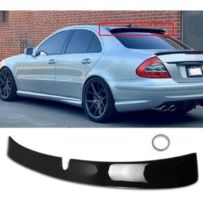 Rear Window Roof Spoiler Compatible with Mercedes E Class W211 E350 E500 E300 E280 E55-AMG 2003-2009 Sedan Accessories