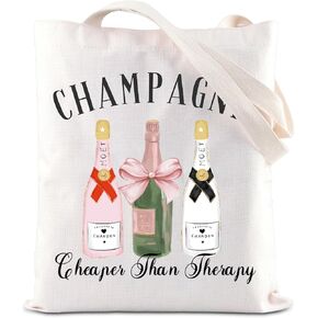 isianth Champagne Drink Lover Gift Champagne أرخص من علاج Handbag Bridal Shower Gift Champagne Social Club Gift