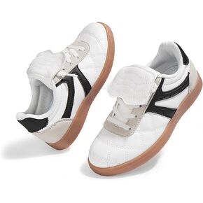 Lucky Step Usisex-Child Casual Sneakers Fashion Lightweight Walking Shoes Classic Retro Athletic Sneaker for Little Kids