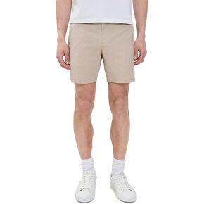Theory Men's Hanson Twill Zaine Shorts 7"