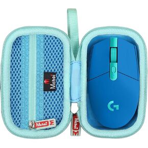 حقيبة حمل صلبة من Mchoi مناسبة لفأرة الألعاب اللاسلكية Logitech G305 Lightspeed، حافظة واقية لفأرة الألعاب اللاسلكية الأرجوانية المقاومة للماء ومقاومة للصدمات، حافظة فقط in Kuwait