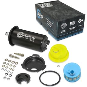 QFS OEM Marine/Outboard Fuel Pump w/Strainer Replacement for Yamaha Outboard EFI 150-250 HP, 1997-2001, OEM 65L-13907-00-00, 66K-13907-00-00, 67H-13907-00-00